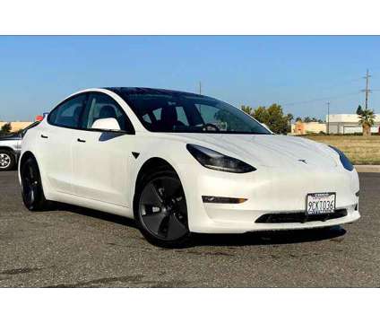 2022 Tesla Model 3 Long Range is a White 2022 Tesla Model 3 Long Range Car for Sale in Chico CA