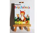 Baby Animals Golden Book Cover ACEO Original PAINTING by Ray Dicken