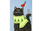 ACEO CAT The Holiday Sweater - Pryjmak
