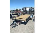 2020 PJ Trailers 83" Tandem Axle Channel Utility (UL) 16â