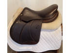 17" Voltaire Palm Beach Saddle - Full Buffalo - 2012 - 2A Flaps - 4.75" dot to