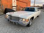 1974 Cadillac Coupe DeVille White, 78K miles