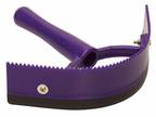 Weaver Purple and Black 2 in 1 Sweat Scraper and Curry Comb