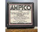 034;OUTSTANDING HITS THE DAY" - Orig. Ampico from Tonnesen Collection