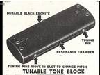 Ludwig Tunable Tone Block No. 777 vintage, rare