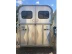 Sterling Stainless Steel 2 horse bumper pull trailer
