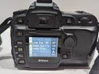 Nikon D50 Digital Camera DSLR 6.1Mp Nikkor AF-S DX ED 18-55mm Lens 16K Clicks