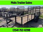 2024 Top Hat Trailers 83X12 UTILITY TOP HAT TRAILER 24" SIDES EXPANDED
