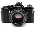 Pentax Black ME 35mm SLR Camera Kit w/ 50mm Lens - Rare find, Great Looking