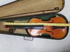 Vintage Copy Of Antonius Stradivarius 4/4 Violin With Case