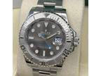 Rolex Yacht-Master 116622 Steel 40mm Rhodium Dial Automatic Watch Box Papers