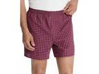 3-12 Pack Mens Boxer Briefs Shorts Trunk Plaid Underwear 100% Cotton Size M-2XL