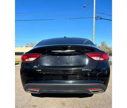 2015 Chrysler 200 for sale is a Black 2015 Chrysler 200 Model Car for Sale in Redford MI