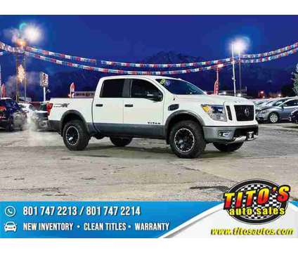 2017 Nissan Titan Crew Cab for sale is a White 2017 Nissan Titan Crew Cab Car for Sale in Murray UT