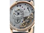 Glashutte PanoInverse 1-66-05-25-25-05 42mm 18k Rose Gold Watch - Fully Serviced