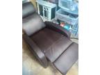 Recliner- chocolate brown in excellent condition!