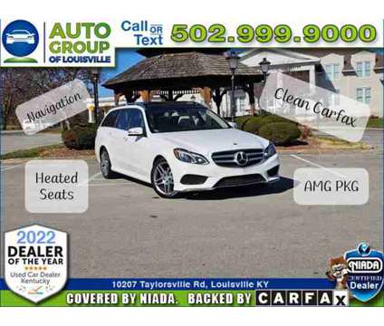 2016 Mercedes-Benz E-Class for sale is a White 2016 Mercedes-Benz E Class Car for Sale in Louisville KY