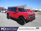 2023 Ford Bronco Red, 1426 miles