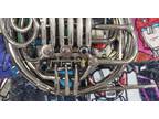KING 2269 NICKEL SILVER DOUBLE FRENCH HORN Wowzah! Near Mint! Great Player!