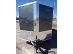 2023 Nationcraft Trailers 7X16 6'3" Charcoal W/ Ramp Door New