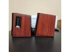 Edifier R1700BT 2.0 Bluetooth Bookshelf Speakers Cherry Tested Scratch &