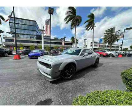 2021 Dodge Challenger for sale is a Grey 2021 Dodge Challenger Car for Sale in Hallandale Beach FL