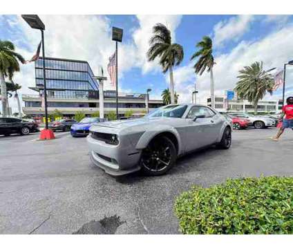 2021 Dodge Challenger for sale is a Grey 2021 Dodge Challenger Car for Sale in Hallandale Beach FL
