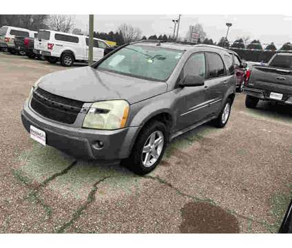 2005UsedChevroletUsedEquinoxUsed4dr AWD is a Silver 2005 Chevrolet Equinox Car for Sale in Mason City IA