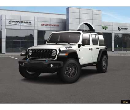 2024 Jeep Wrangler 4xe Willys is a White 2024 Jeep Wrangler Car for Sale in Horsham PA