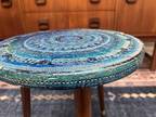 Vintage Bitossi Rimini Blue Side End Table ***AS-IS***