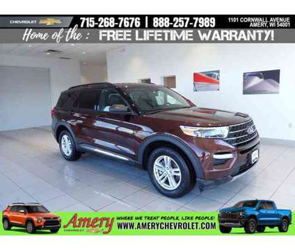 2020 Ford Explorer XLT is a Gold 2020 Ford Explorer XLT Car for Sale in Amery WI