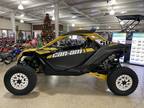 New 2024 Can-Am® Maverick R X RS with Smart-Shox Carbon Black & Neo Yellow