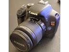 Canon EOS Rebel T2i DSLR Camera with EF-S 18-55mm f / 3.5-5.6 [phone removed]