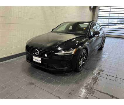 2021UsedVolvoUsedS60UsedRecharge T8 eAWD PHEV is a Black 2021 Volvo S60 Car for Sale in Moline IL