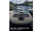 24 foot Sea Ray Sundeck 240