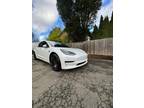 2022 Tesla Model 3 White, 20K miles