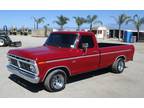 1974 FORD RANGER F-250 LONG BED W/ SUBWOOFERS, 2 AMPS, & BLUETOOTH - San