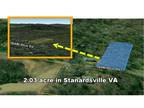 Flat 2.03-acre land in the foothills of the Shenandoah Mts