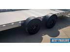 2023 futura pro sport aluminum carhauler trailer 7x20 ground load low profile