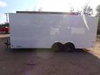 8.5 x 20 20ft Enclosed Cargo Racing Custom Motorcycle Show Car Hauler Trailer LA