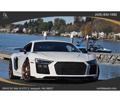 2017 Audi R8 for sale is a White 2017 Audi R8 5.2 competition Car for Sale in Issaquah WA