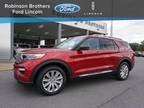 2023 Ford Explorer Red, 25 miles