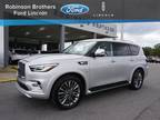 2019 Infiniti QX80 Silver, 67K miles