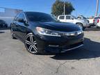 2017 Honda Accord Sport 4dr Sedan CVT Black,