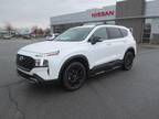 2022 Hyundai Santa Fe White, 35K miles