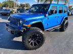 2021 Jeep Wrangler Unlimited 4XE RUBICON SKYTOP LIFTED CUSTOM LEATHER HYBRID -