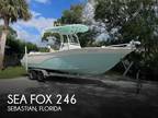 2014 Sea Fox 246 Commander Boat for Sale