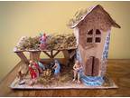 Nativity Scene Set w/ Inn & Stable