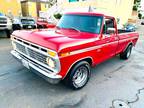 1974 FORD F-150 RANGER LONG BED - BLUETOOTH, CUSTOM BOX W/ 2 KICKER 10in.