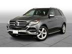 2018Used Mercedes-Benz Used GLEUsed4MATIC SUV